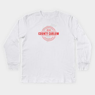 County Carlow Kids Long Sleeve T-Shirt